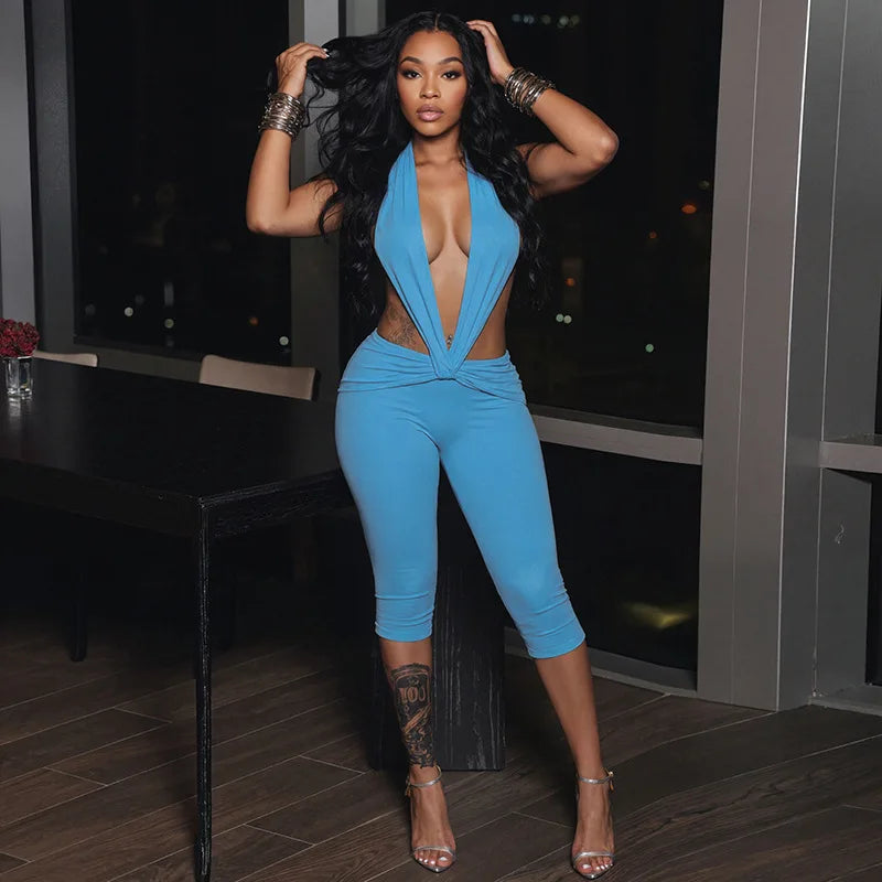 Eyana Backless Romper