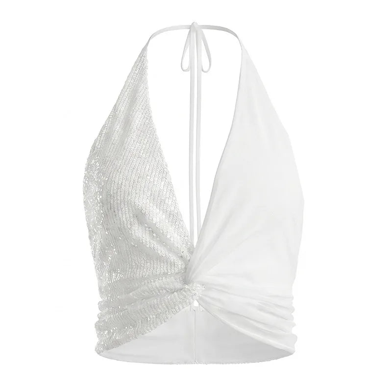 Amina Sequin Short Set