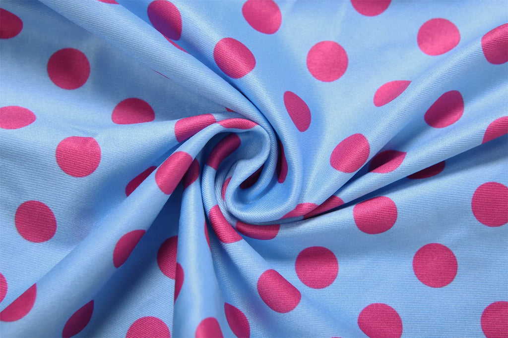 Chic Polka Dot Halter Romper + Headscarf