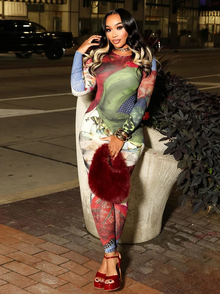 Janere Print Jumpsuit
