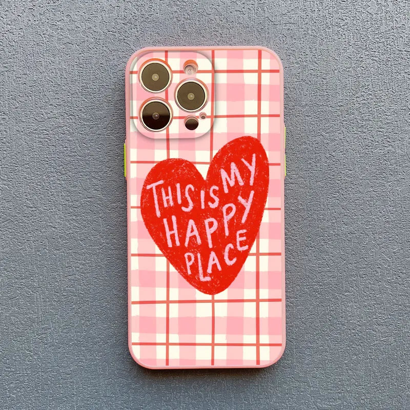 Creative Art Shockproof Matte iPhone Case