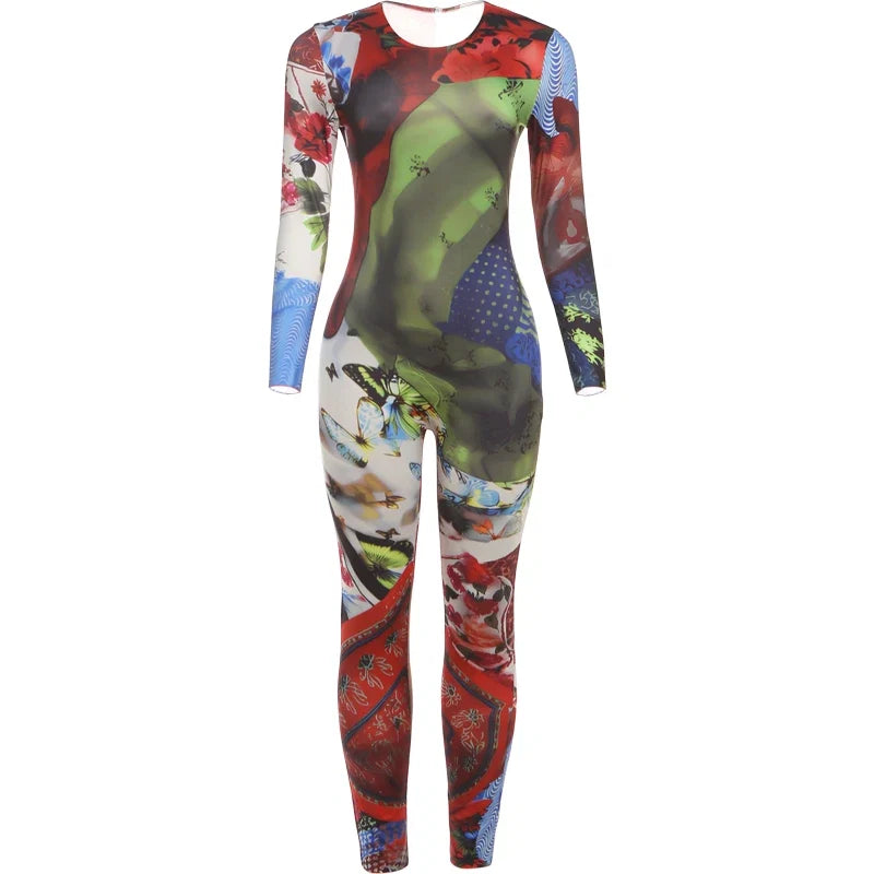 Janere Print Jumpsuit