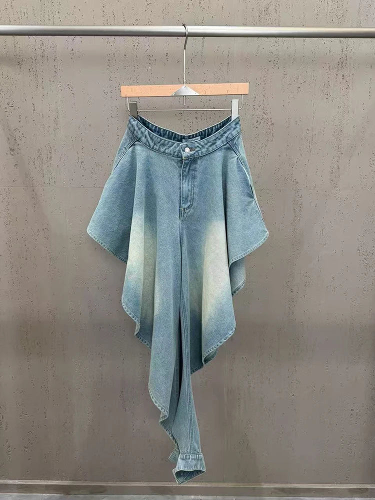 Ana Panelled Denim Set