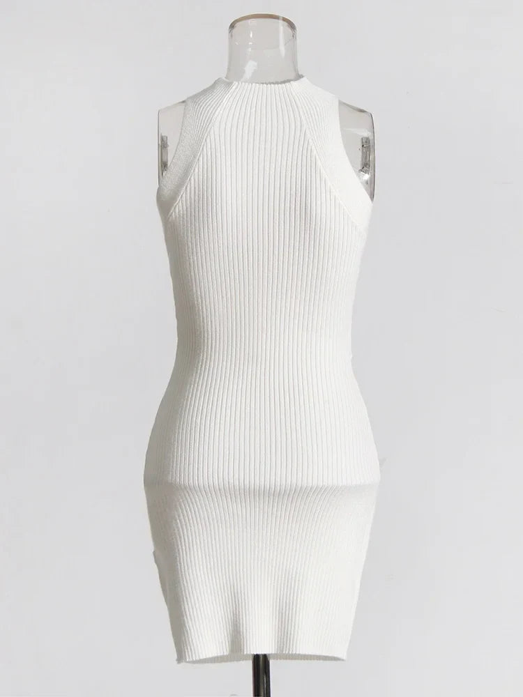 Dearra Knit Mini Dress
