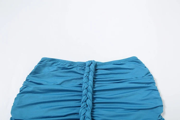 Lucy Ruched Skirt Set