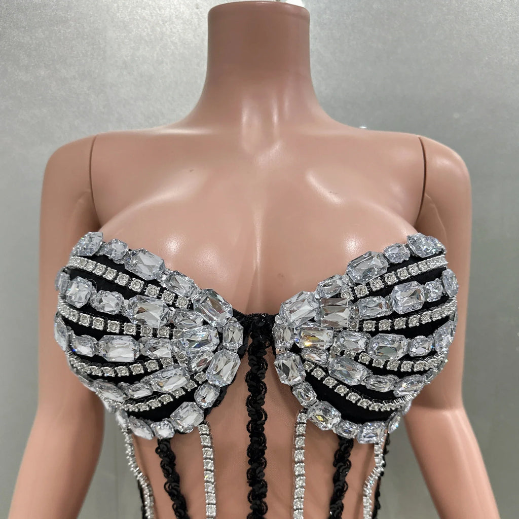 A Star Strapless Skirt Set