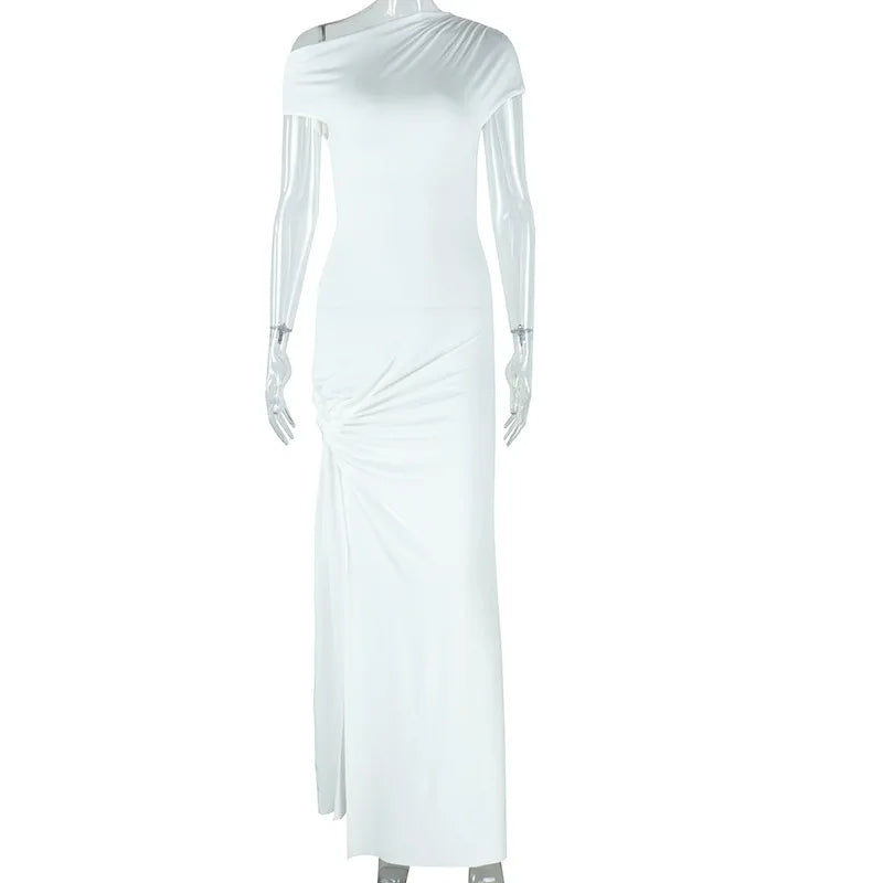 Louise Pleated Maxi Dress