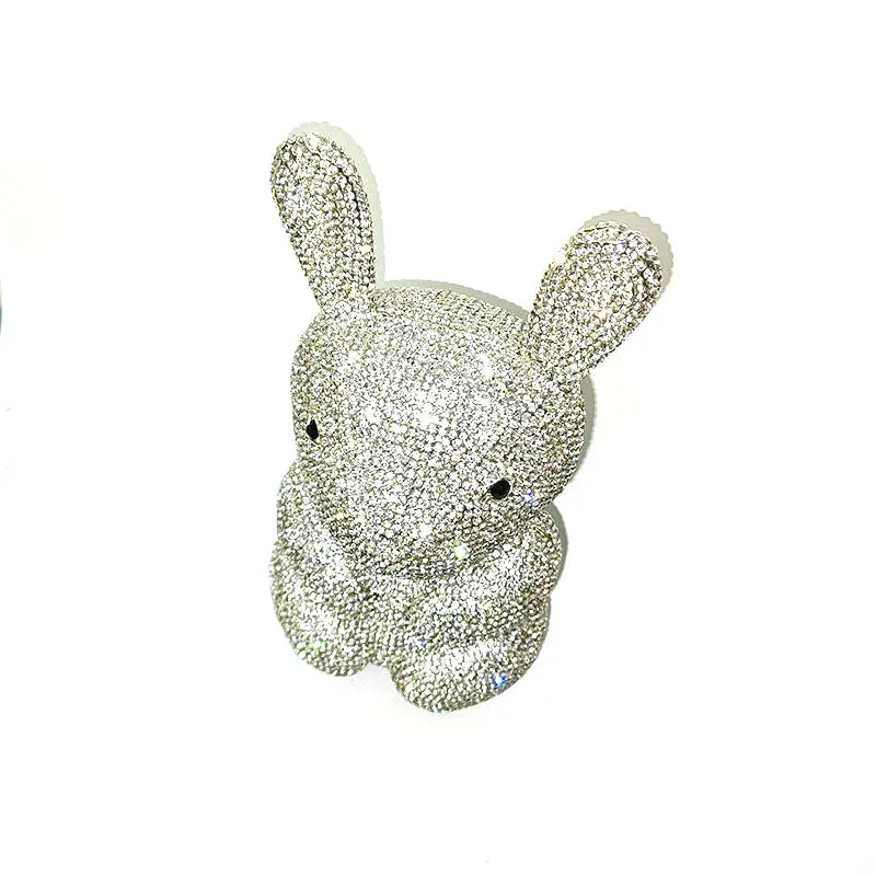Bunny Diamond Clutch Bag