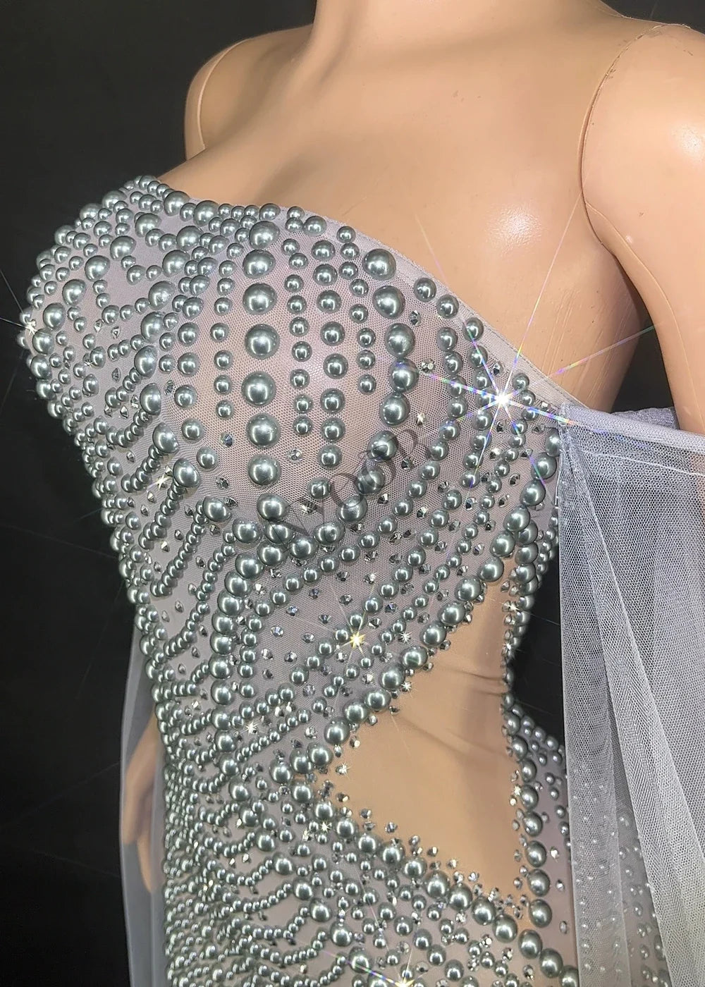 Helena Sheer Maxi Dress