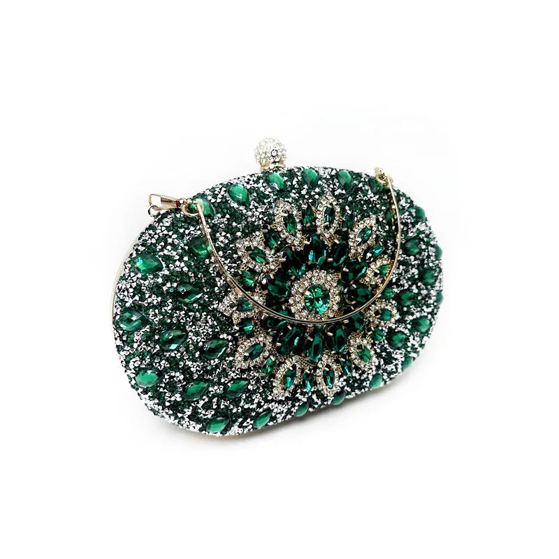 Luxury Crystal Clutch Bag