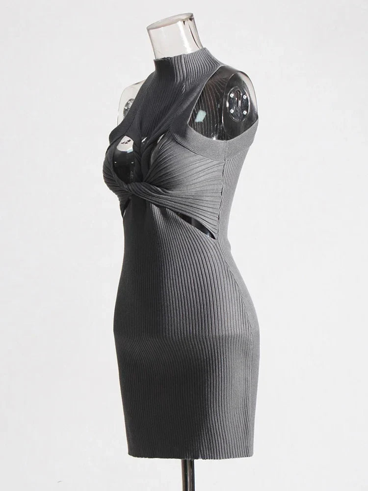 Dearra Knit Mini Dress