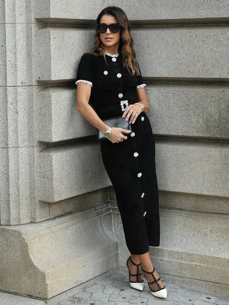 Lorena Bandage Midi Dress