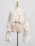 Krista Ruffles Blouse