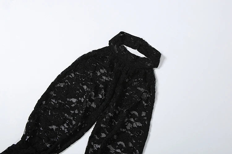 Fatema Mesh Jumpsuit