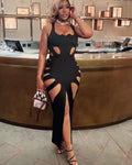 Cuts Given Maxi Dress