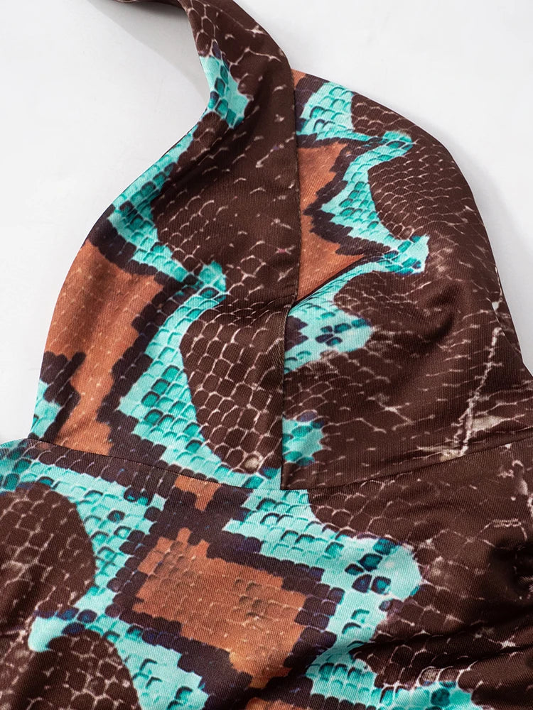 Cobra Print Tank Top