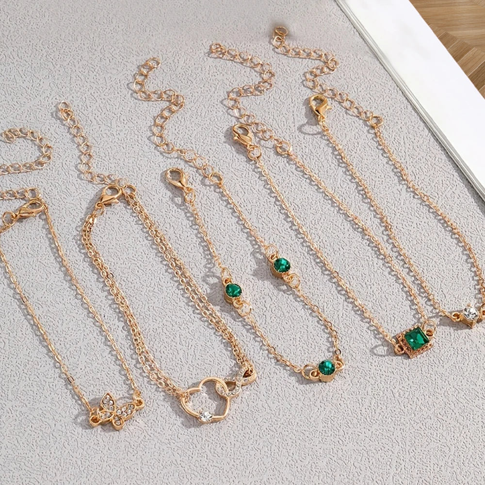 5pcs Vintage Bracelet Set