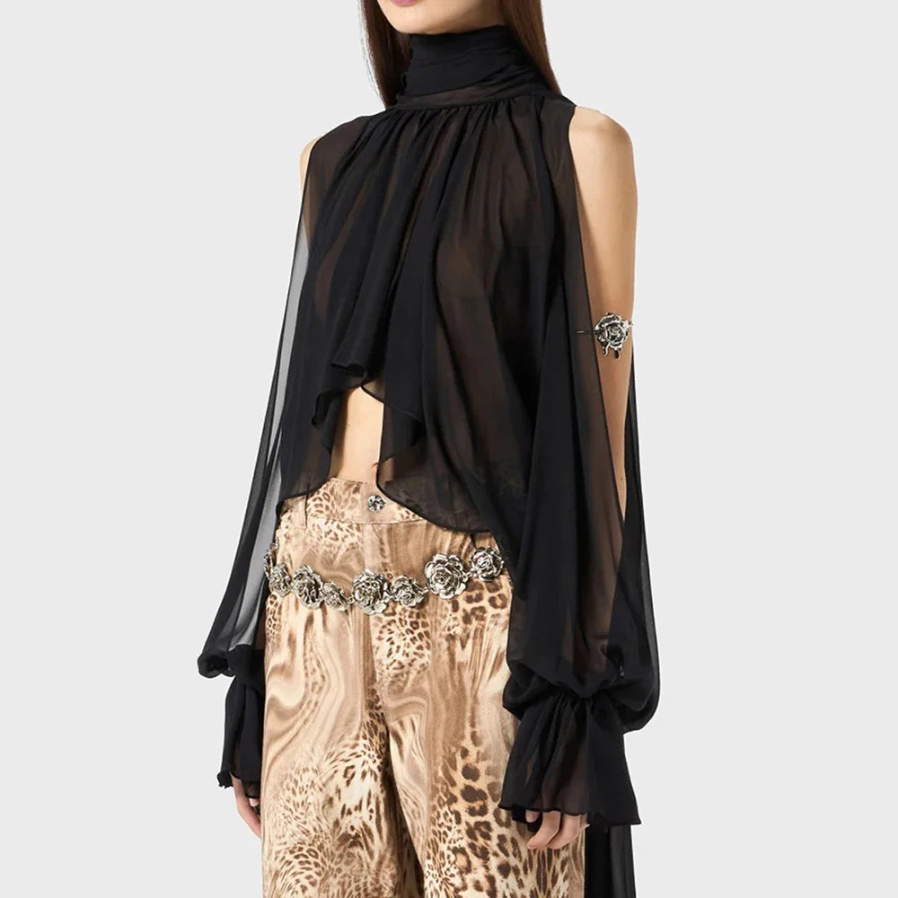 Kathryn Sheer Blouse
