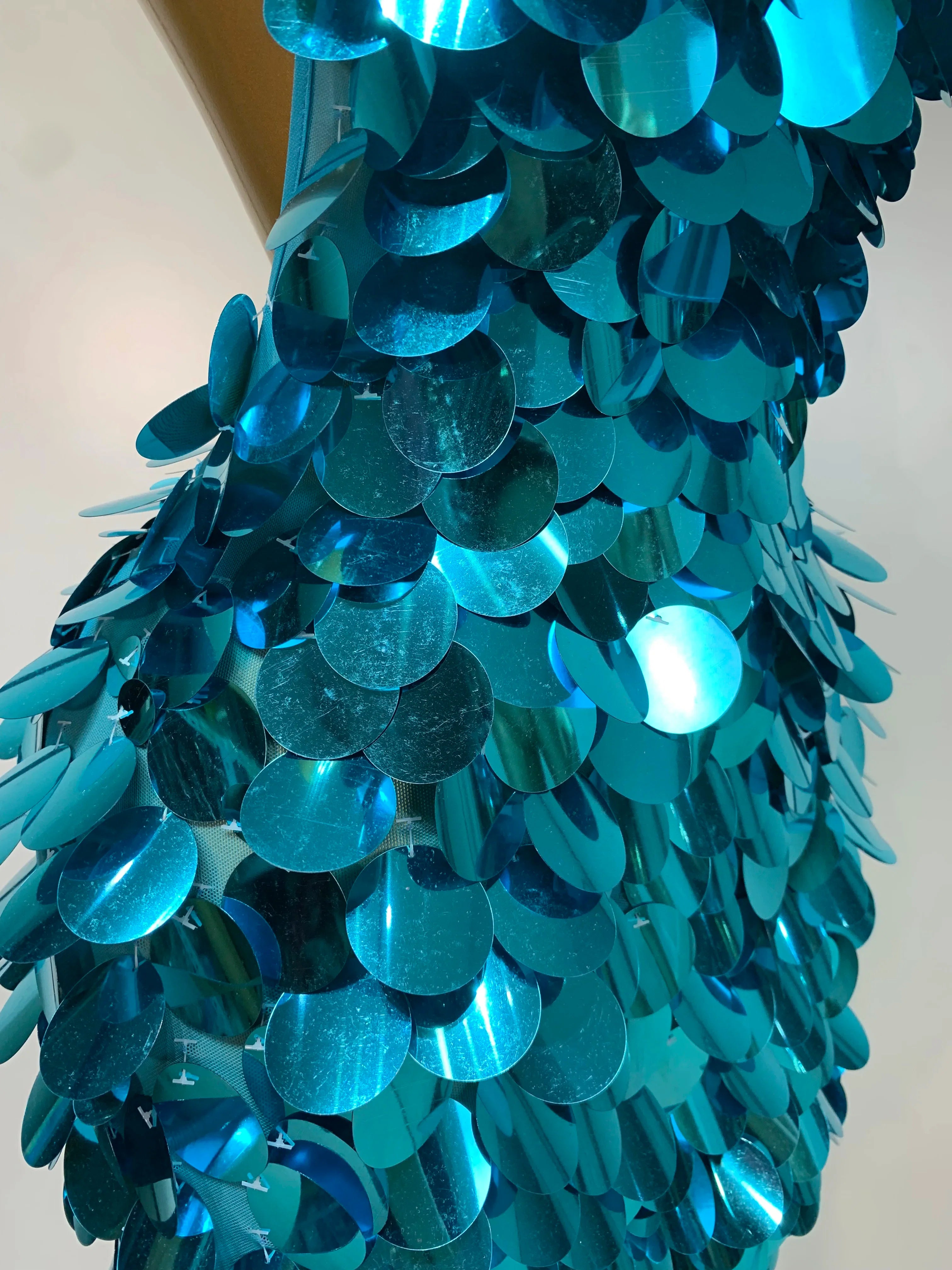 Marissa Sequins Backless Mini Dress