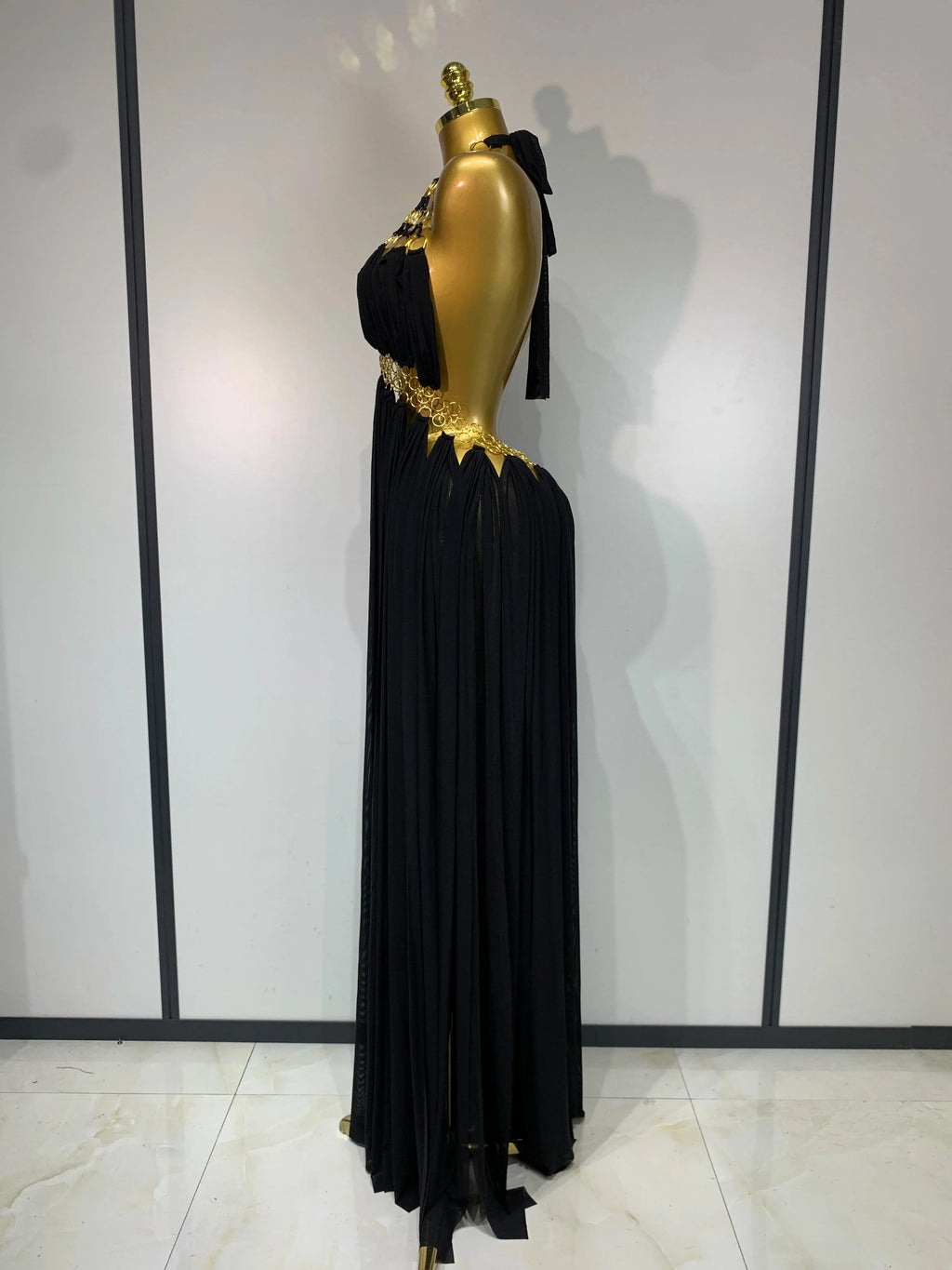 Celena Backless Maxi Dress