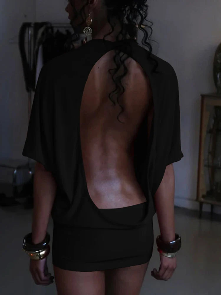Esther Backless Mini Dress