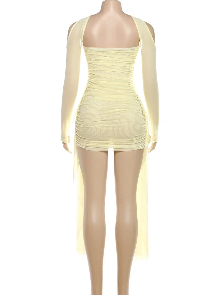 Daisy Ruched Bodycon Dress