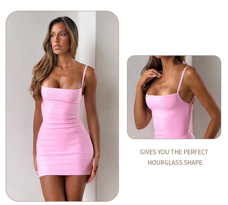 Naisha Bandage Mini Dress