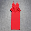 Huda Peplum Bandage Dress