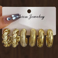 Chunky Vintage Drop Earring