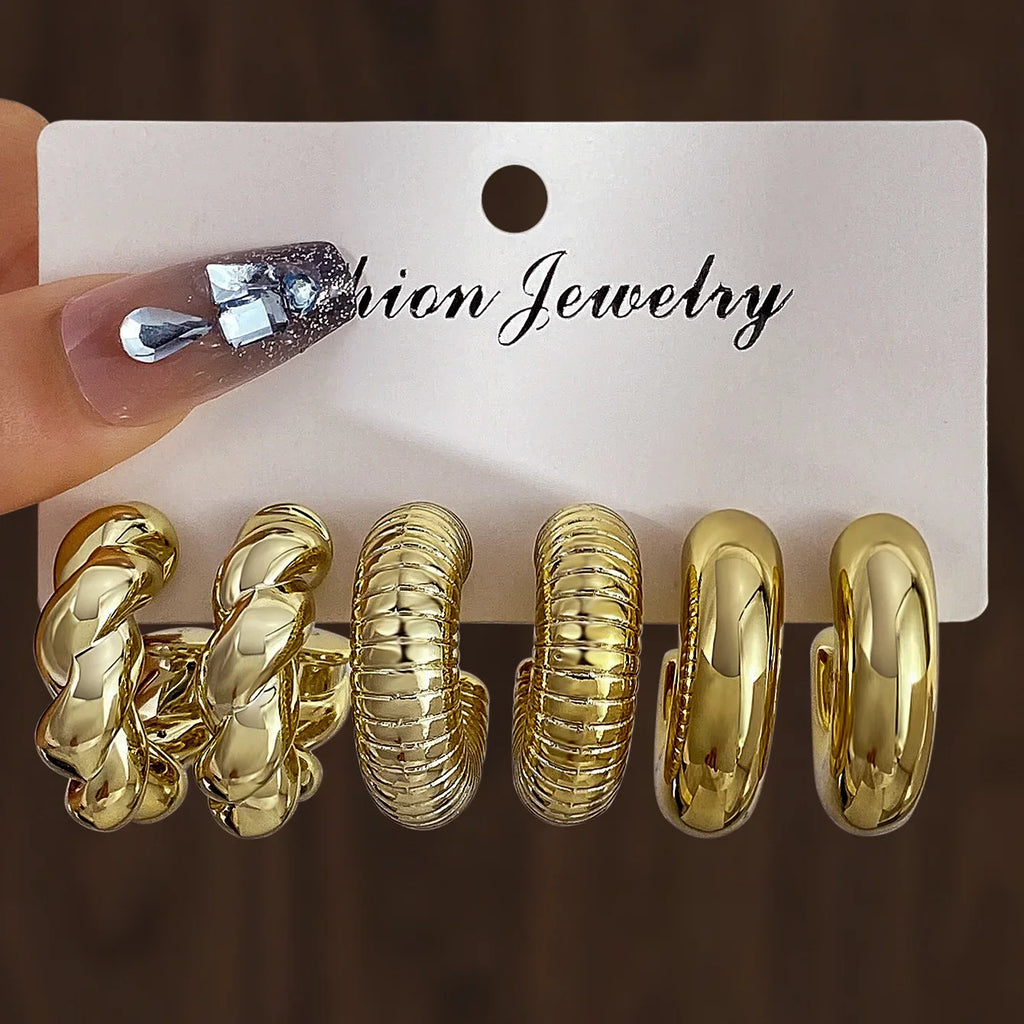 Chunky Vintage Drop Earring