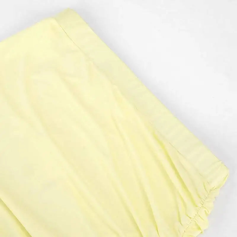 Alicia Ruched Skirt Set