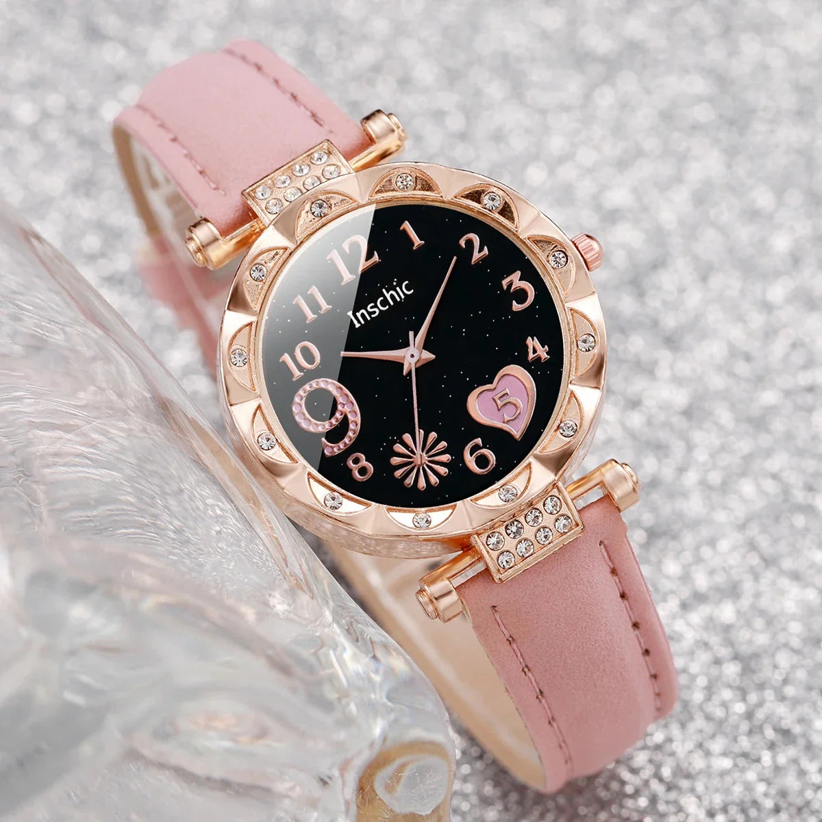 6PCS/Set Watch Bracelet Set（Without Box）