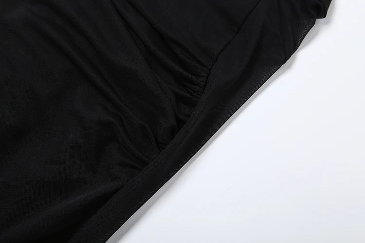Nina Ruched Maxi Dress