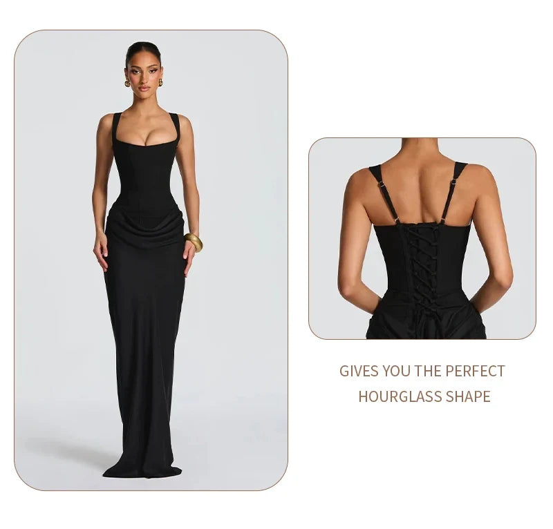 Ariana Corset Maxi Dress