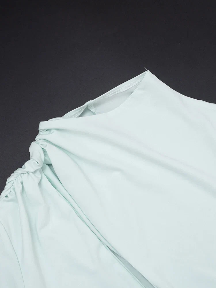 Anila Ruched Mini Dress