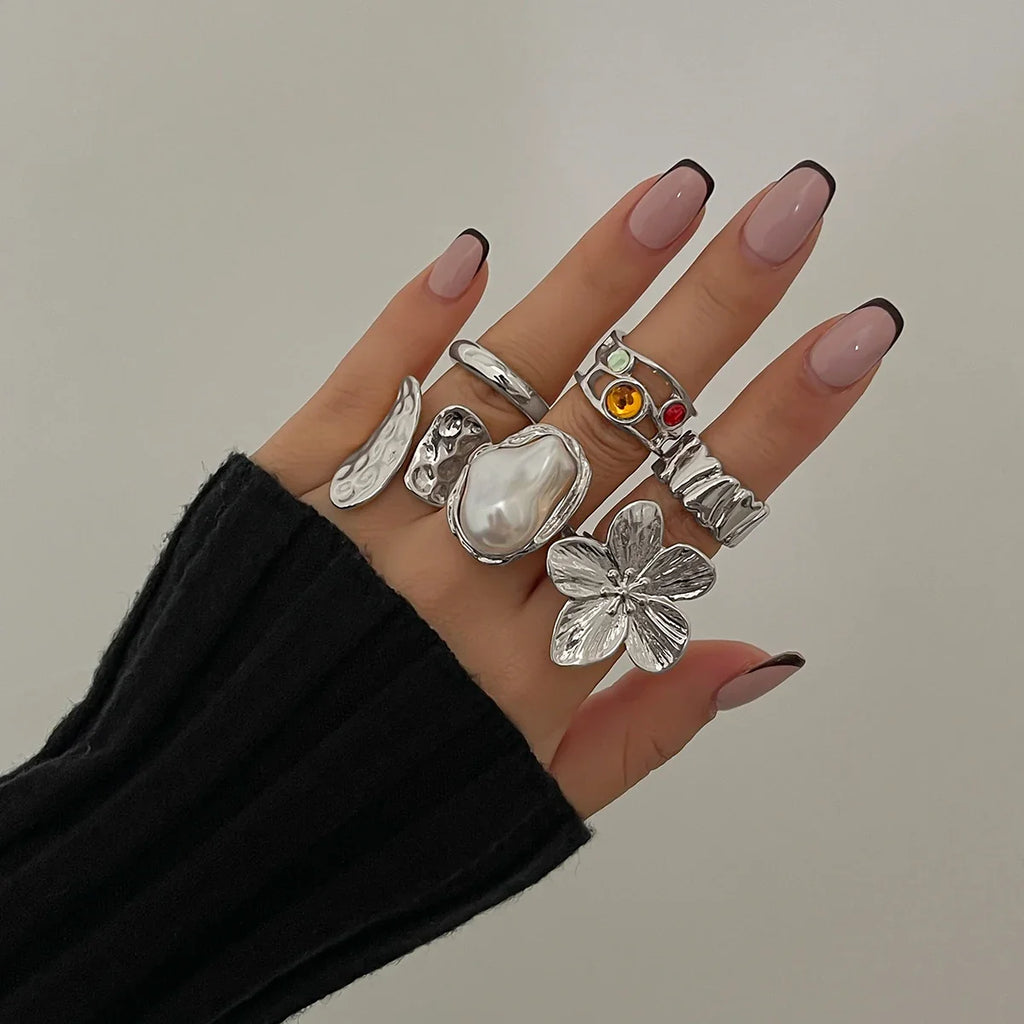 6pcs Elegant Rings