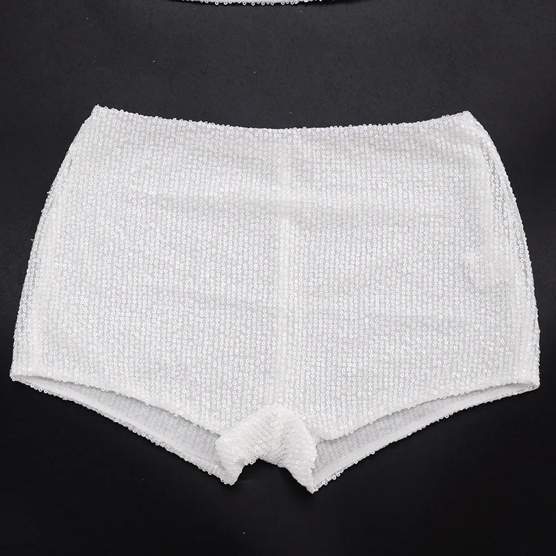 Amina Sequin Short Set