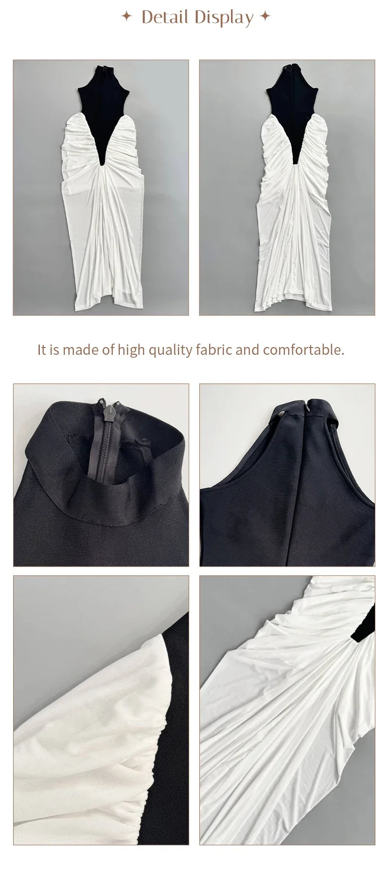 Lorie Ruched Bandage Maxi Dress