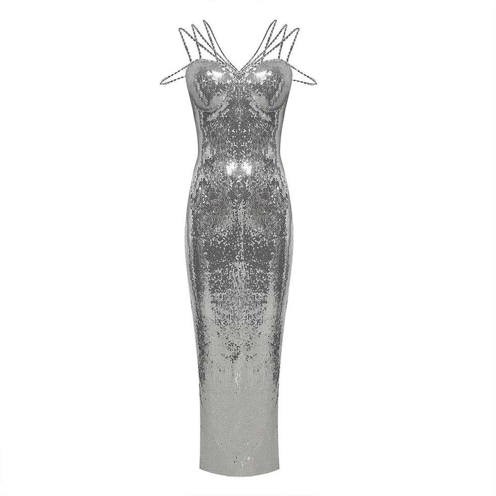 Angeli Sequined Dress