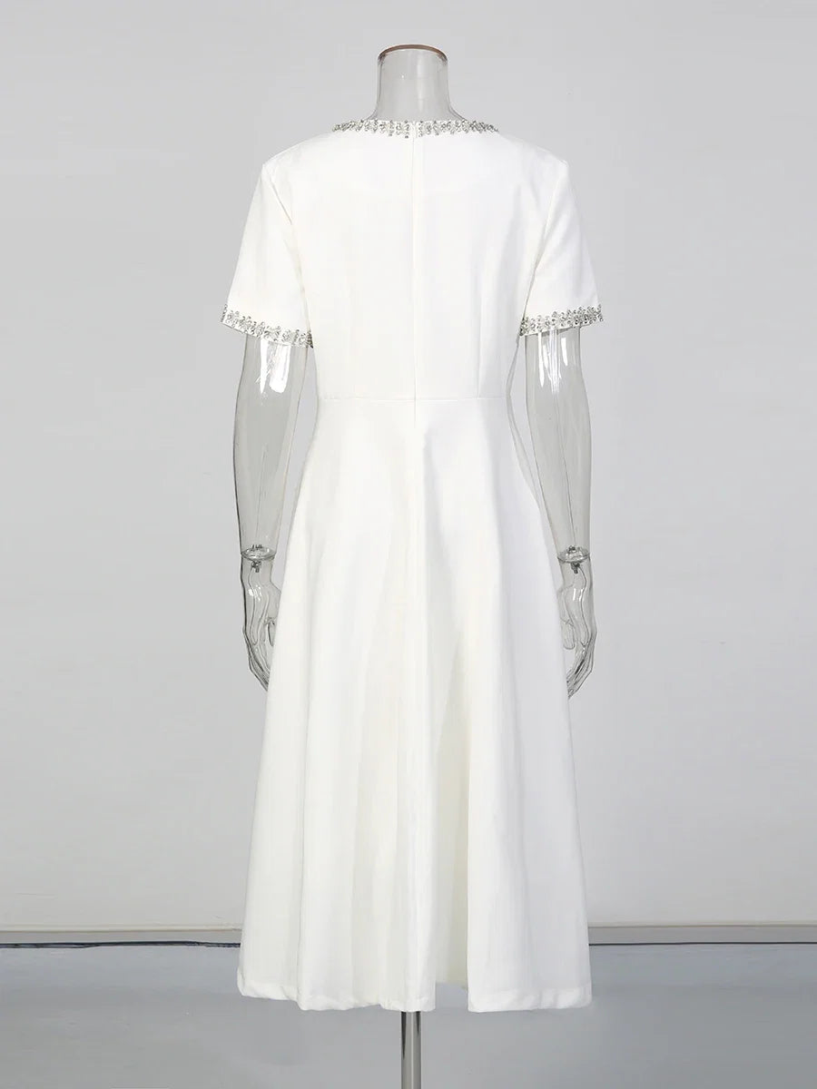 Mailka Elegant Midi Dress