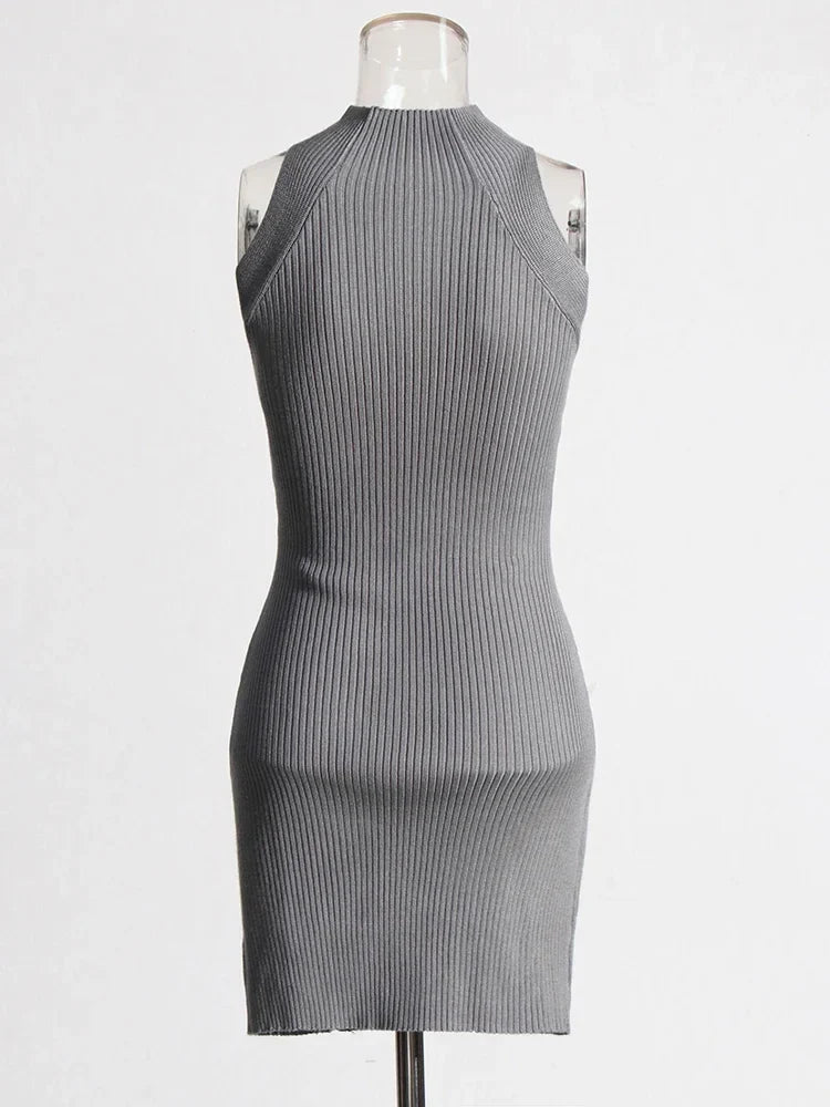 Dearra Knit Mini Dress