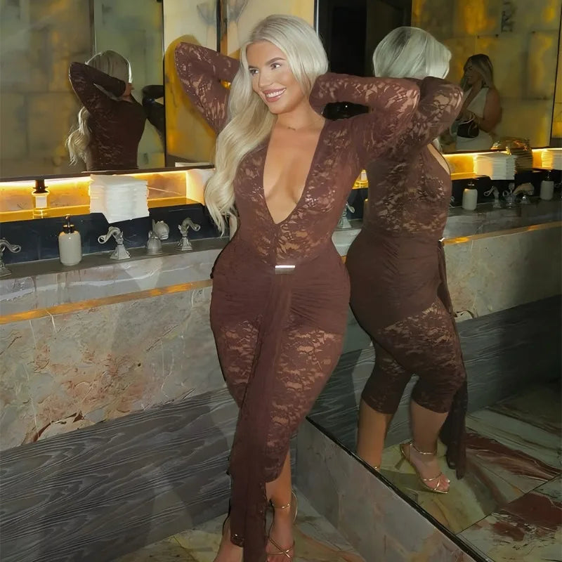 Jana Mesh Jumpsuit