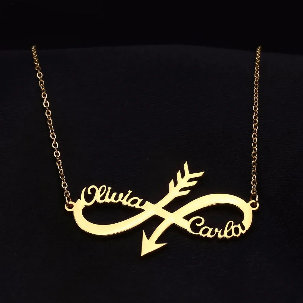 Infinity Personalized Name Necklace
