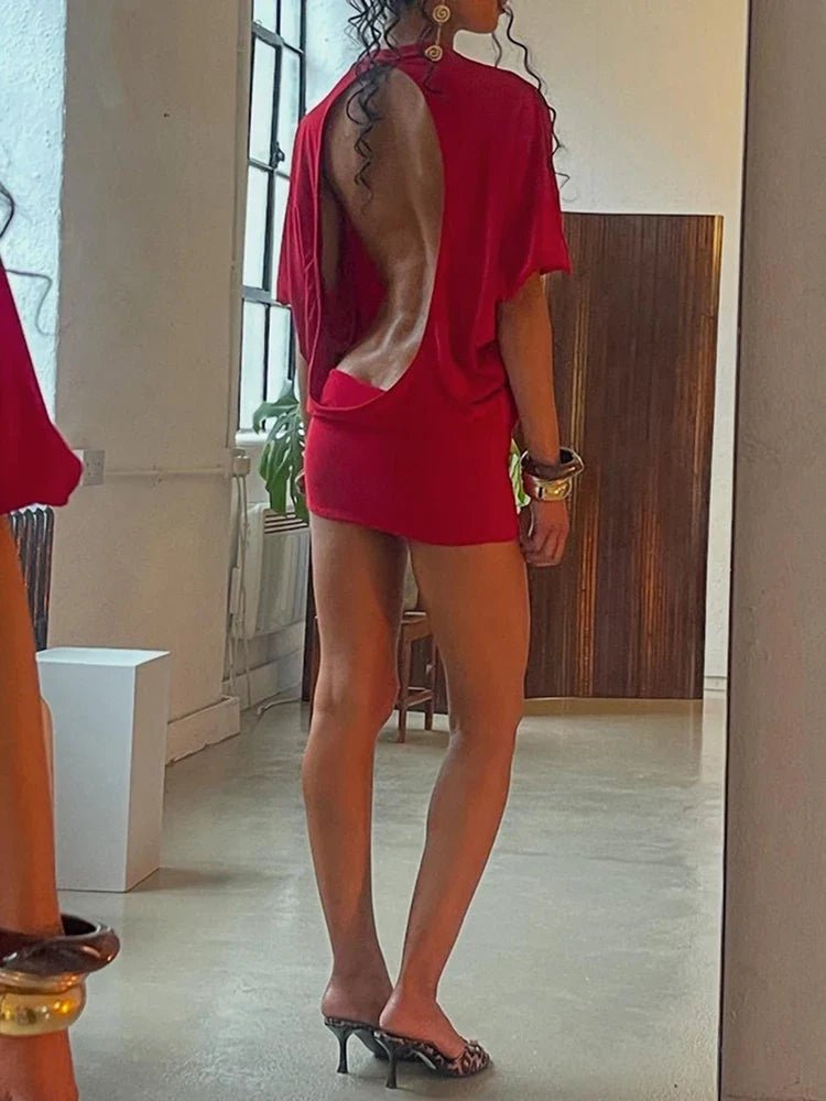 Esther Backless Mini Dress