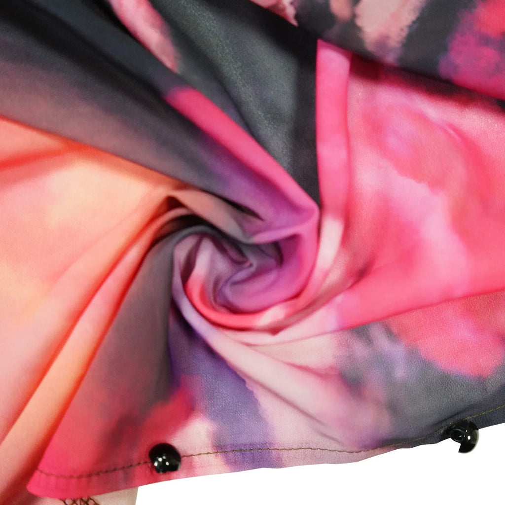 Kimono Chiffon Kaftan Maxi Dress