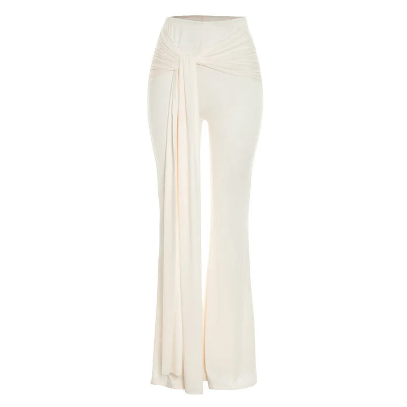 Alexis Ruched Flared Pants Set