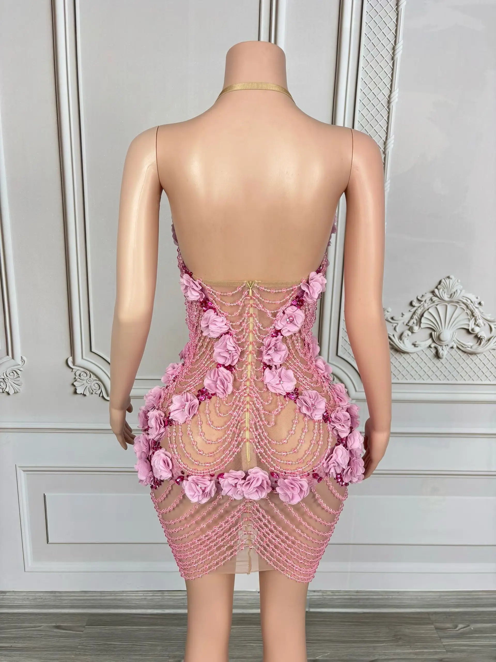 Bloom Pearl Mini Dress