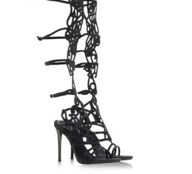 Bling Bling Embellished High Heels