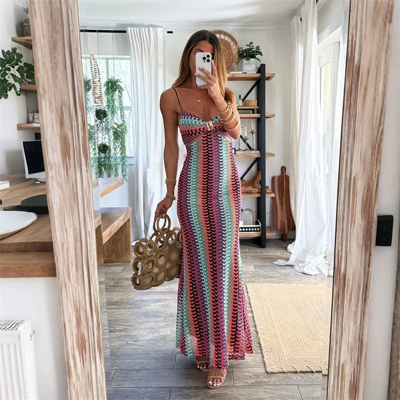 Alissa Knitted Maxi Dress