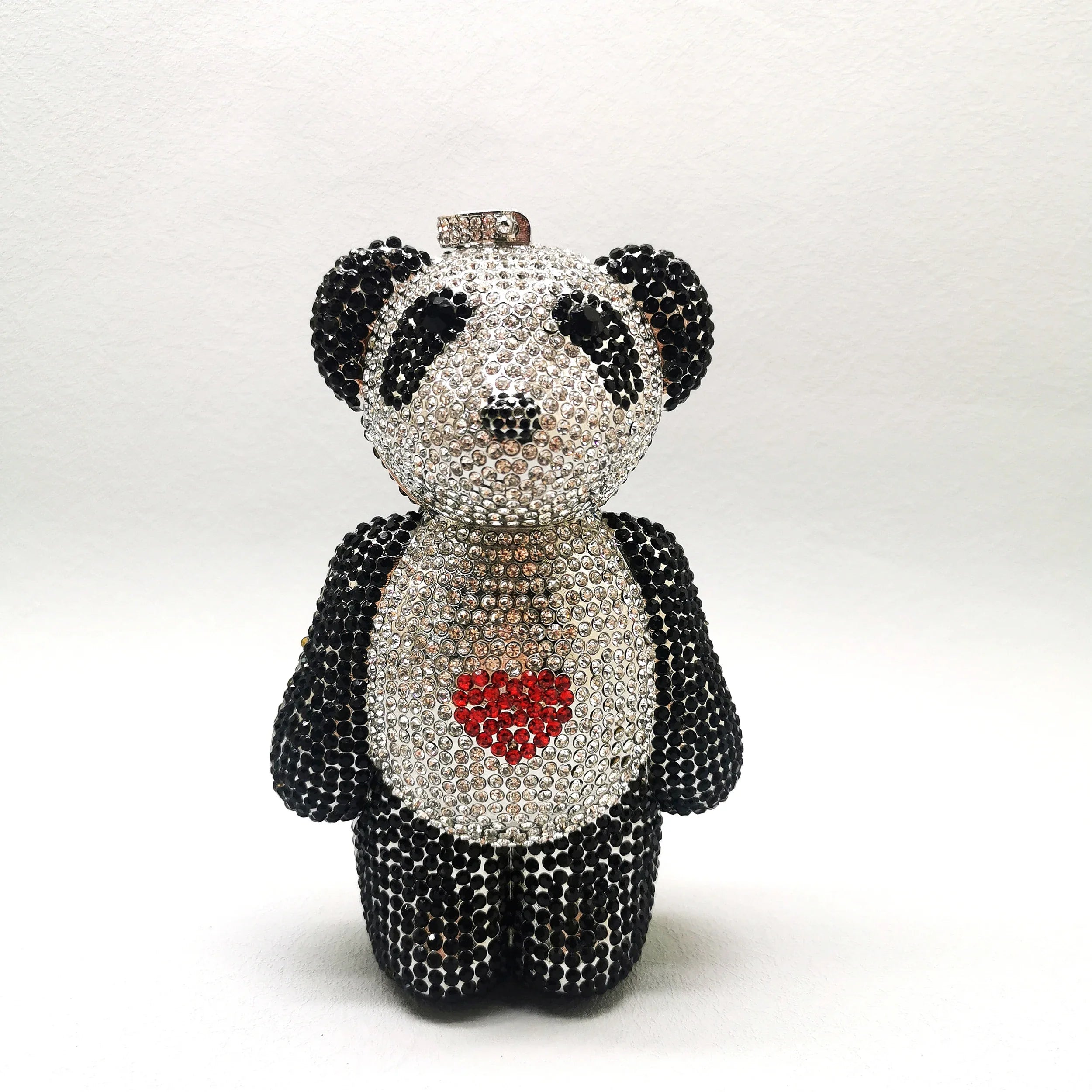 Mini Bear Diamond Clutch Bag